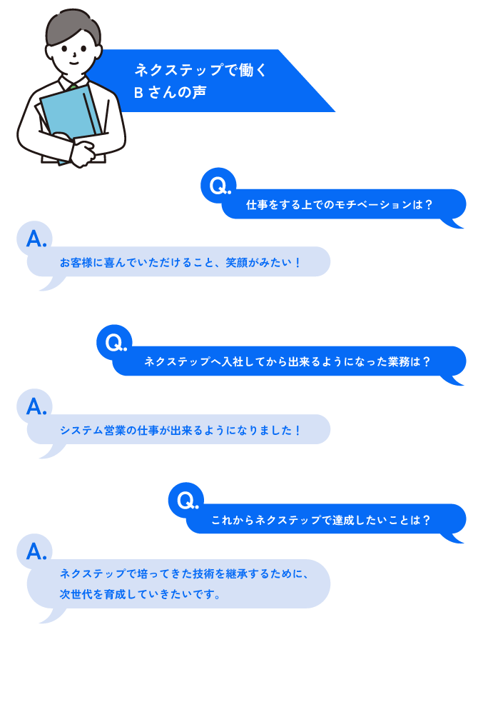 社員の声